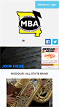 Mobile Screenshot of missouribandmasters.org